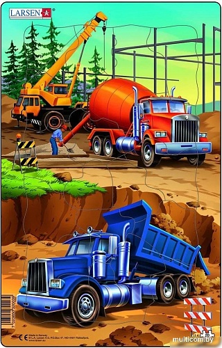 Развивающая игра Larsen Стройка U4N