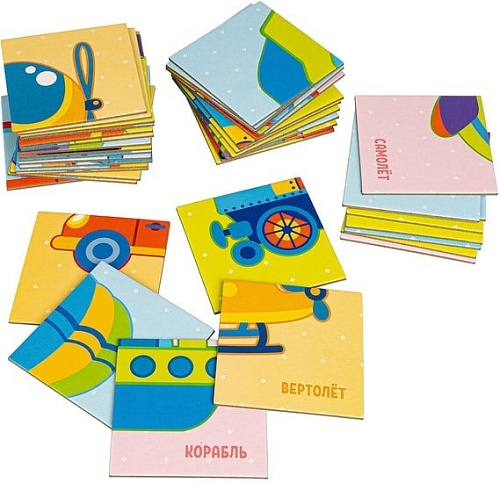 Мозаика/пазл Bondibon Пазлы для малышей. Транспорт ВВ4333