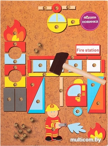 Конструктор/игрушка-конструктор Смородинка На пожаре 70-0717