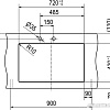 Кухонная мойка Franke Kubus 2 KNG 120 125.0528.635 (графит)