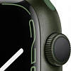 Умные часы Apple Watch Series 7 45 мм (зеленый/зеленый клевер спортивный)