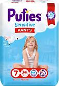 Трусики-подгузники Pufies Sensitive Pants Extra Large+ 7 (34 шт)