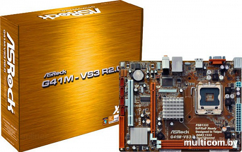 Материнская плата ASRock G41M-VS3 R2.0