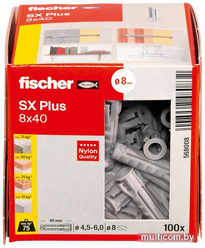 Fischer SX Plus 8X40 568008 (100 шт)