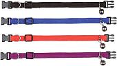 Ошейник Trixie Elastic с колокольчиком, цвета в ассортименте (4154)