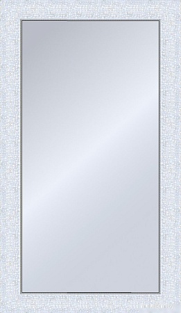 Зеркало Декарт Настенное в раме 8Л1319 (белый перламутр)