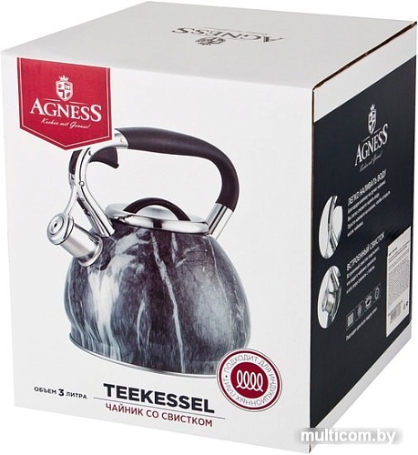 Чайник со свистком Agness 937-835