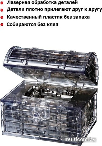 3Д-пазл Crystal Puzzle Сундук пиратский 90017