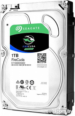Гибридный жесткий диск Seagate Firecuda 1TB [ST1000DX002]