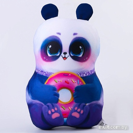 Игрушка-подушка Mni Mnu Панда с пончиком 9901950