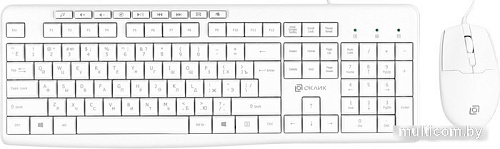 Офисный набор Oklick S650 (белый)