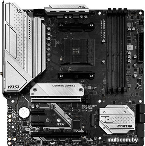 Материнская плата MSI MAG B550M Mortar Max WiFi