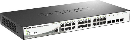 Управляемый коммутатор 2-го уровня D-Link DGS-1210-28P/ME/B2A