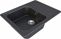 Кухонная мойка Гамма Гранит Granite-05 (черный)