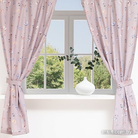 Комплект штор Этель Butterflies 9319360 1.45x1.8 м (2 шт)