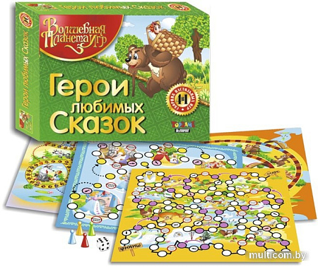Настольная игра Topgame Герои любимых сказок 01581