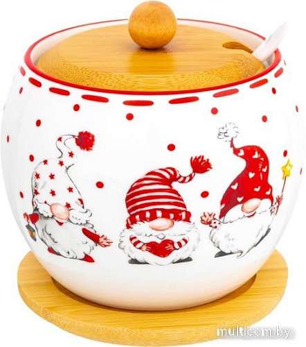 Сахарница Elan Gallery Веселые гномики 540634