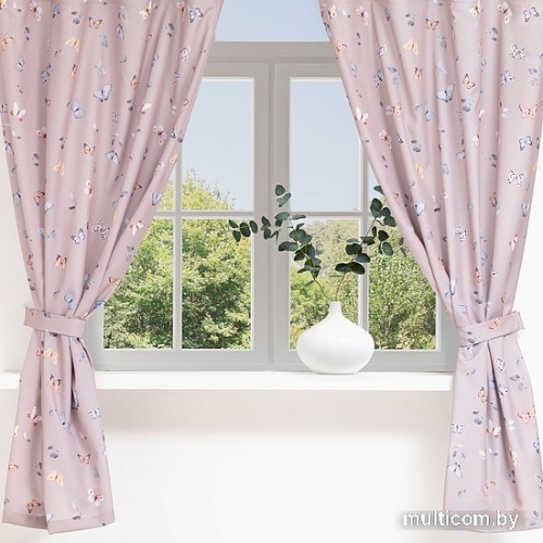 Комплект штор Этель Butterflies 9319360 1.45x1.8 м (2 шт)