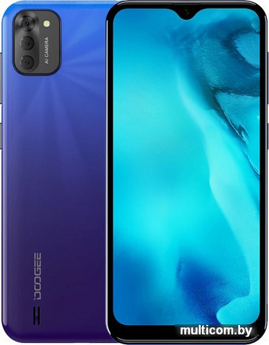 Смартфон Doogee X93 (синий)