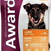 Сухой корм для собак Award Puppy Large для щенков крупных пород с курицей, индейкой с добавлением тыквы и шиповника 12 кг
