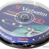 CD-R диск Verbatim 700Mb Verbatim DL Extra Protection 52x CakeBox 10 шт. 043437