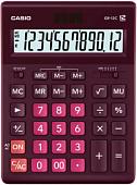 Бухгалтерский калькулятор Casio GR-12C-WR-W-EP (бордовый)