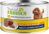 Консервированный корм для собак Trainer Natural Maintenance Adult Small & Toy with Chicken 150 г