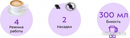 Автоматический вспениватель молока Kitfort KT-758