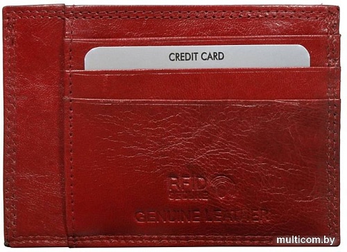 Визитница Cedar Rovicky N1901-RVTK (красный)