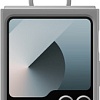 Чехол для телефона Samsung Silicone Case Galaxy Z Flip6 (серый)