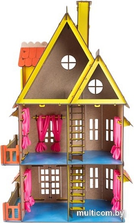 Кукольный домик Большой слон Д-008 (желтый)