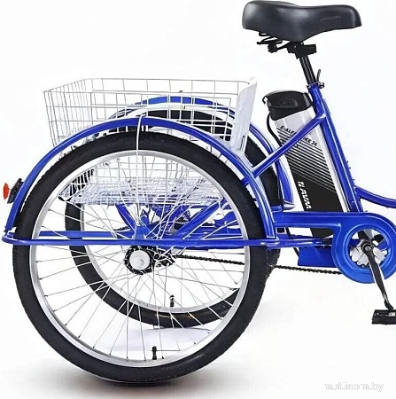 Электровелосипед AVM E-Alfa Trike 24 (синий)