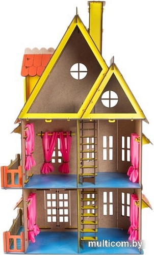 Кукольный домик Большой слон Д-008 (желтый)