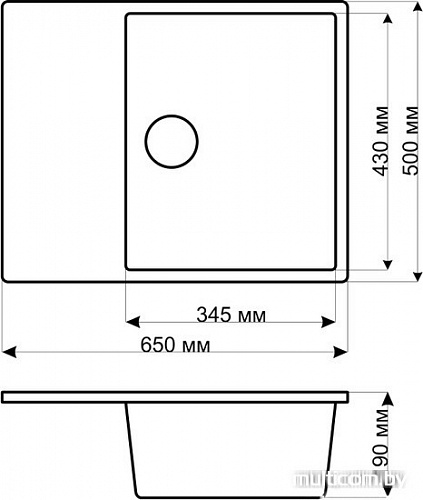 Кухонная мойка Gerhans B22 (терракот)