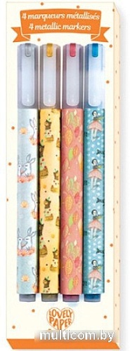 Фломастеры Djeco Металлик DD03745 (4 цв)