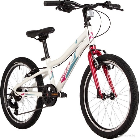 Детский велосипед Novatrack Novara 6.V 2025 20AHV.NOVARA.WT5 (белый)