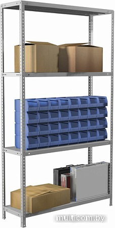 Стеллаж Brabix Ms Kd-185/30-4 291114