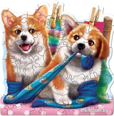 Пазл Нескучные игры Dogs in the socks 8419/36
