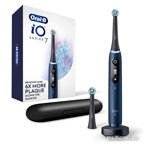 Электрическая зубная щетка Oral-B iO7 (magnetic blue sapphire)