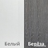 Комод Кортекс-мебель Бари 80 5ш (белый/белый/береза)