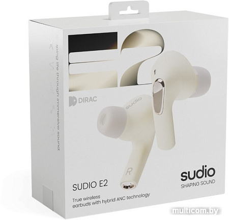 Наушники Sudio E2 (бежевый)