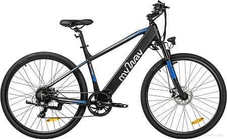 Электровелосипед MyWay Hill 1.0 250 28 (19, черный, матовый)