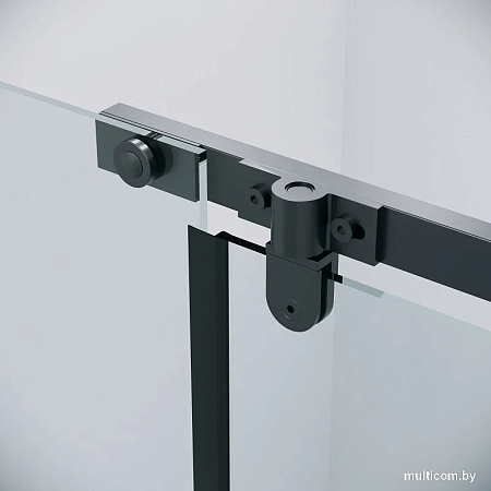 Душевой уголок Grossman Pragma 110x80x195 120.K33.03.1180.21.00 (черный матовый/стекло прозрачное)