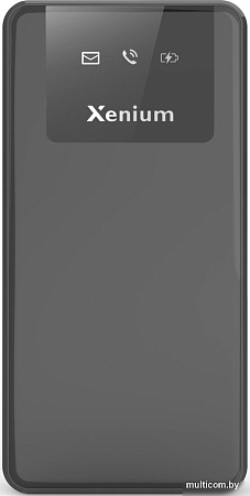 Кнопочный телефон Xenium X600 (темно-серый)
