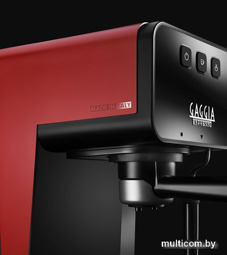 Рожковая бойлерная кофеварка Gaggia Espresso Style Red EG2111/03