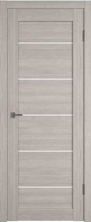 Межкомнатная дверь Atum Pro Х27 60x200 (stone oak, стекло white cloud)