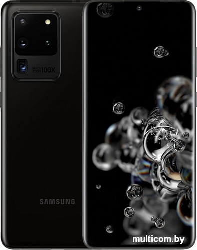 Смартфон Samsung Galaxy S20 Ultra 5G SM-G988B/DS 12GB/128GB Exynos 990 (черный)