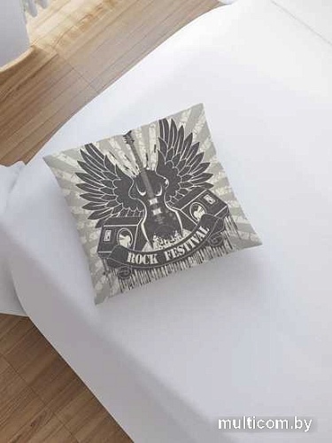 Чехол на подушку JoyArty Гитара с крыльями sl_51693