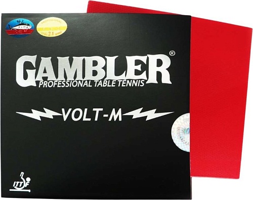 Накладка на ракетку Gambler Volt M GCP-4 (красный)