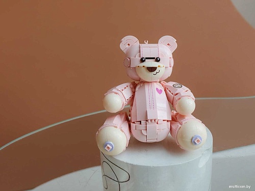 Jaki Розовый Мишка Тэдди JK8133